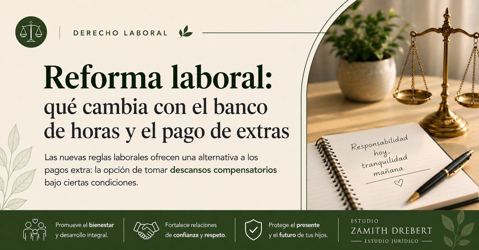 Reforma laboral: qué cambia con el “banco de horas” y el pago de horas extras