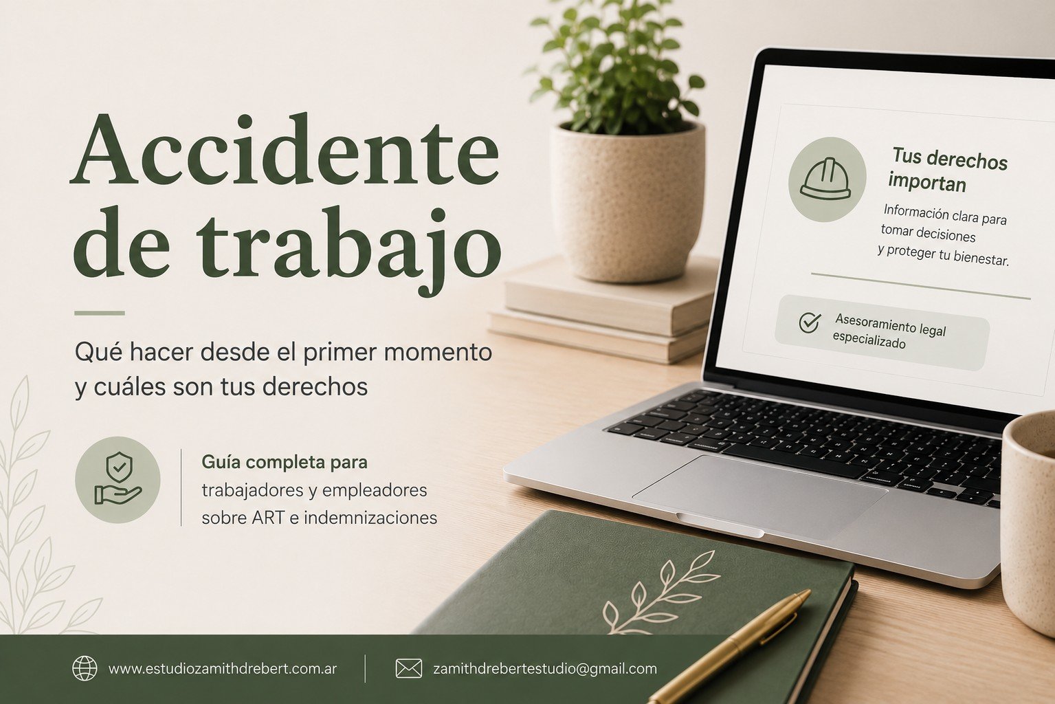 Accidente de trabajo: qué hacer desde el primer momento y cuáles son tus derechos