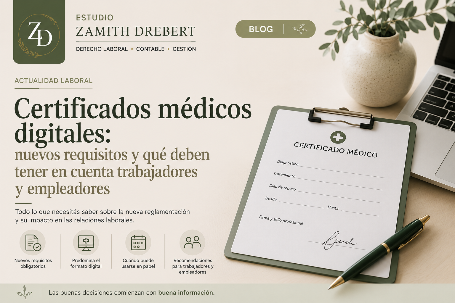 Certificados médicos digitales: nuevos requisitos y qué deben tener en cuenta trabajadores y empleadores