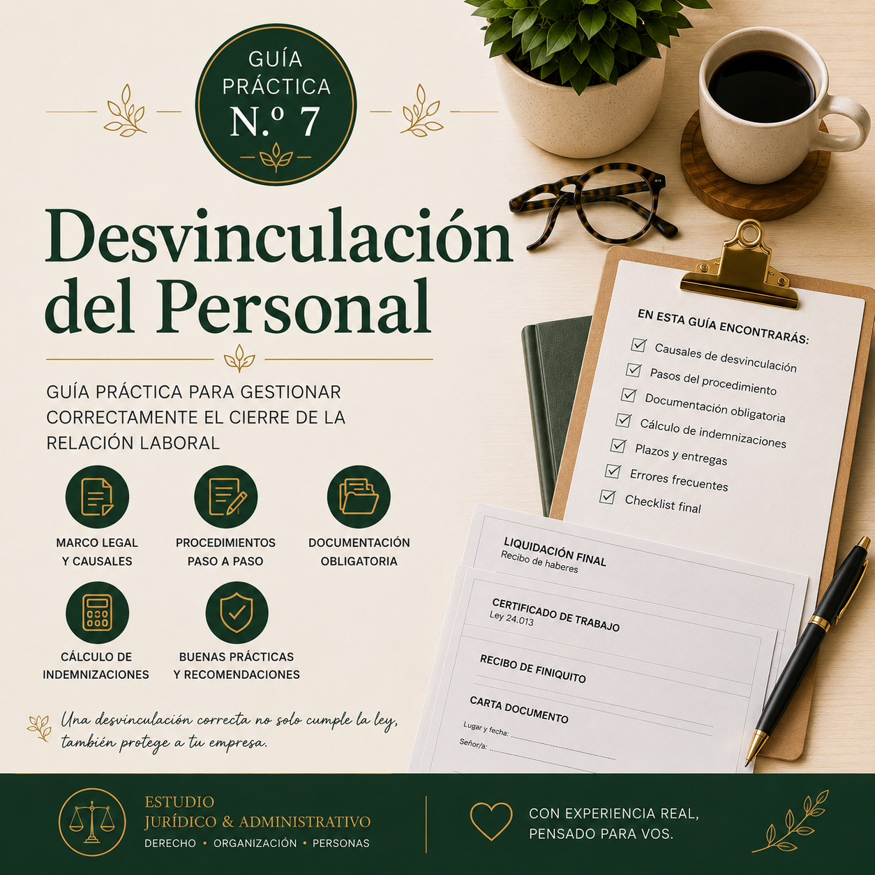 Desvinculación del personal