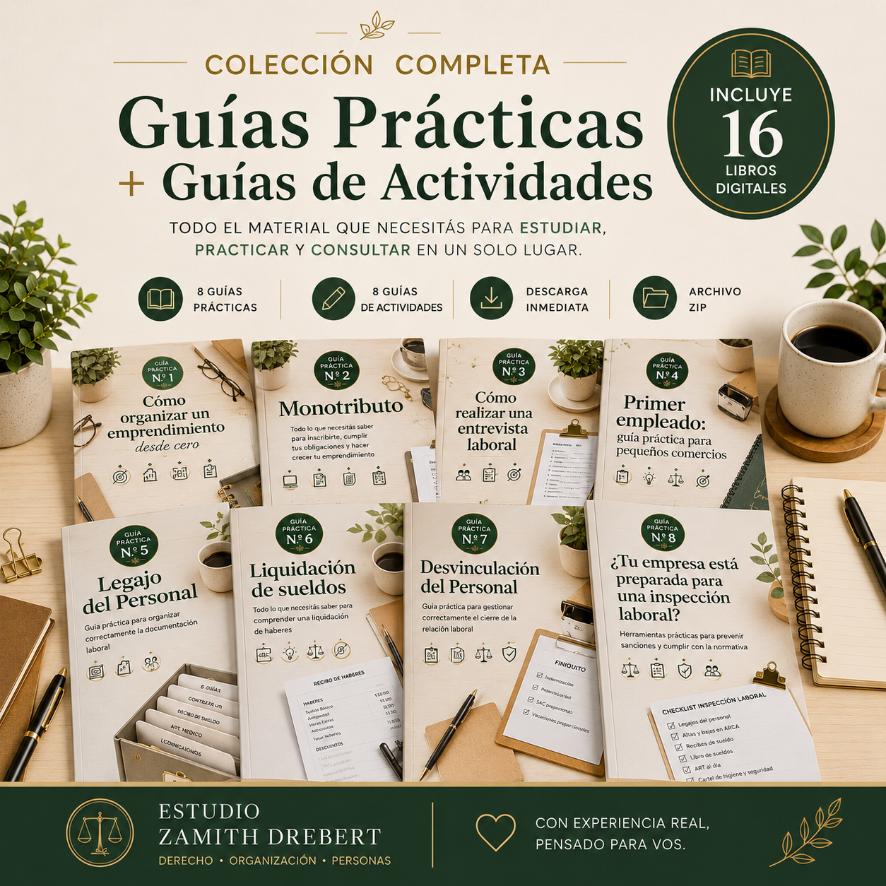 Colección completa guías teóricas y prácticas